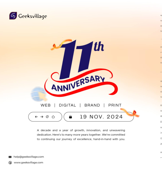 Geeksvillage Marks 11th Anniversary